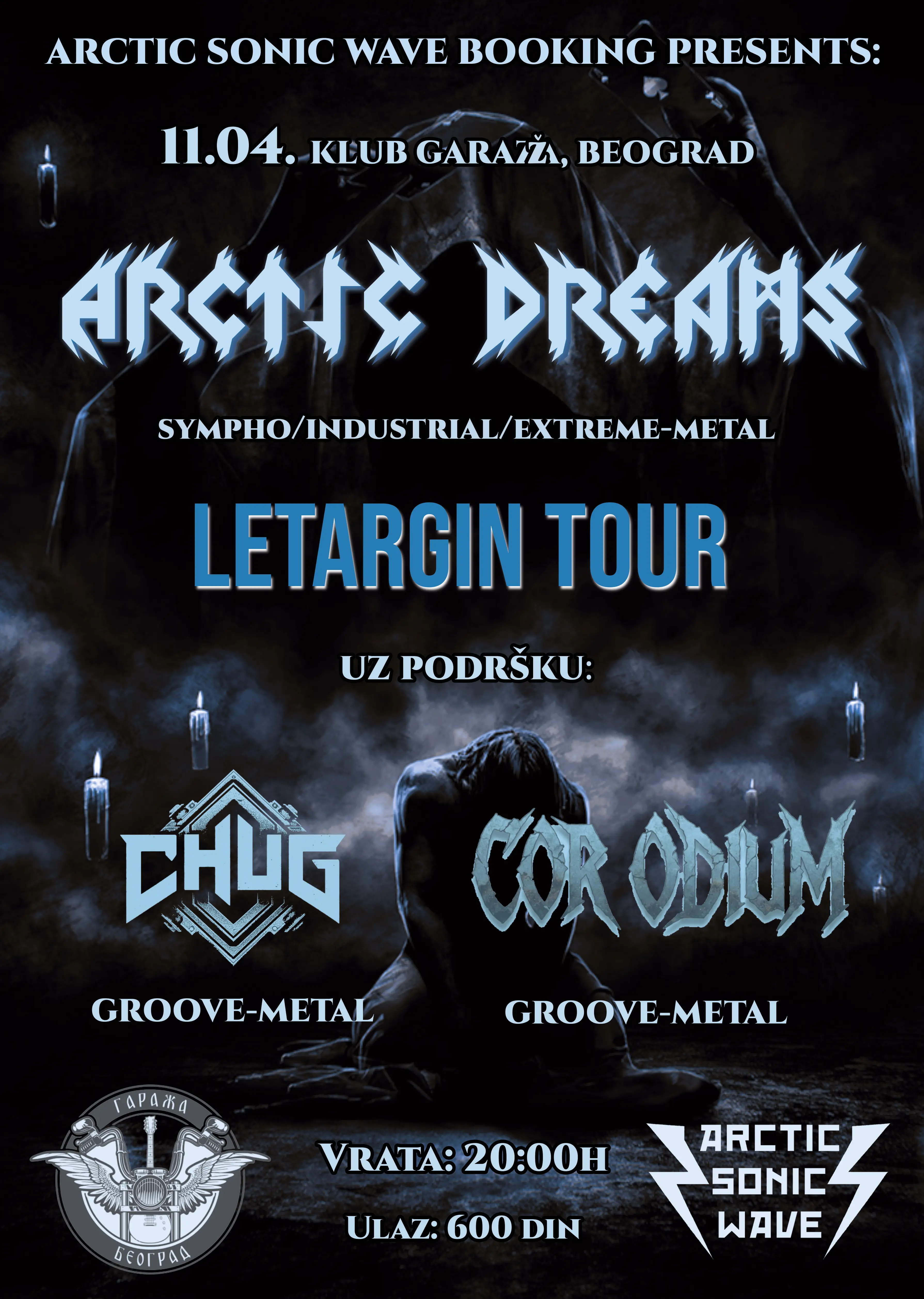 Letargin Tour Garaza Belgrade 2026